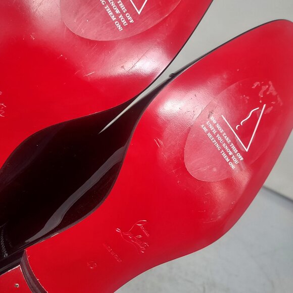 Christian Louboutin Greg on MENS Flat Patent Leather Shoe - Picture 11 of 12